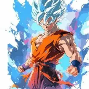 Artistic Decals” Stickers Japanese Comics Dragon Ball Z Goku