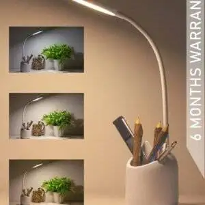 Rechargeable, Flexible Gooseneck LED Study/Desk Table Lamp