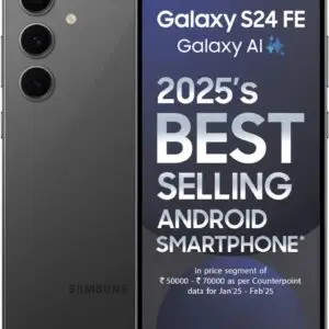 Samsung Galaxy S24 FE 5G (Graphite, 128 GB)  (8 GB RAM)