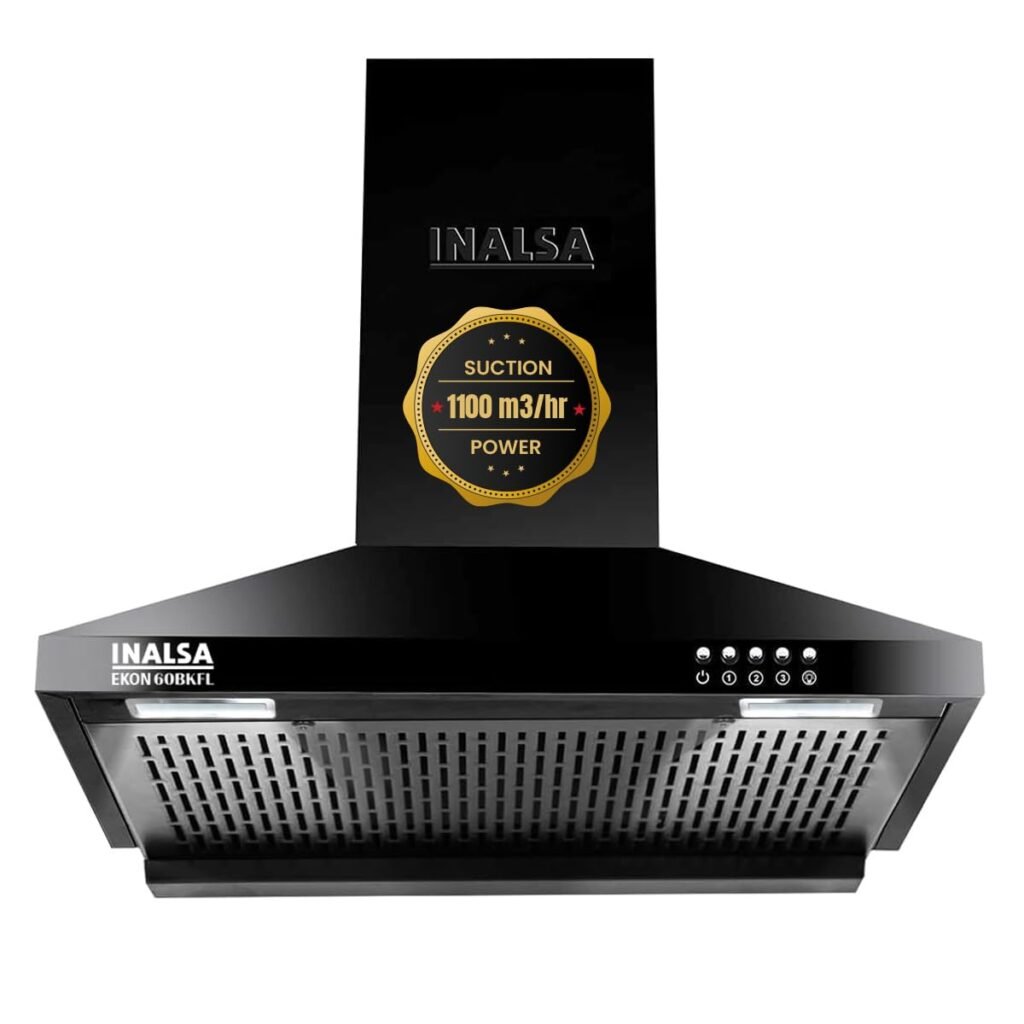 INALSA Pyramid Shape Wall Mount Kitchen Chimney Review – Power, Style & Budget Friendly