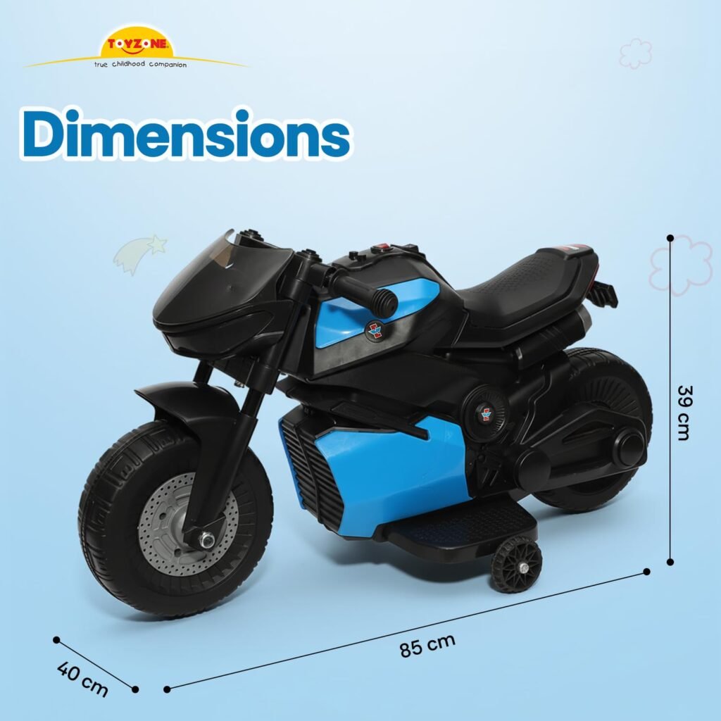 Toyzone Charlie Mini Electric Bike Review – Best Electric Bike for Kids Under ₹2000 with LED Lights & Music