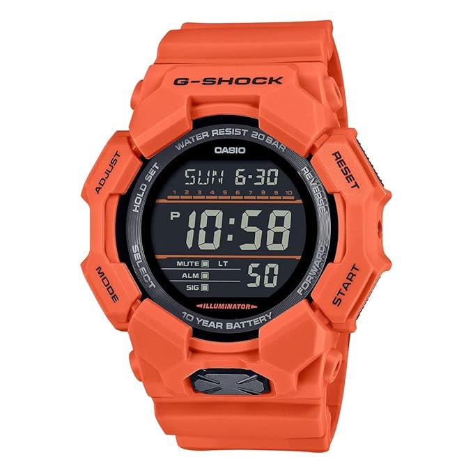 Casio G-Shock GD-010-4DR Digital Black Dial Men (G1606) Review – 10-Year Battery Life, Rugged Design & Worth Buying?